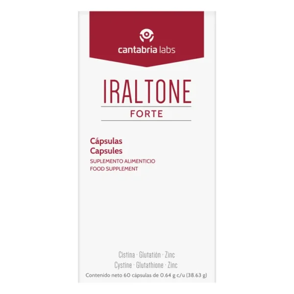 IRALTONE FORTE (CRISTINA, GLUTATION, ZINK) 60 C?PSULAS