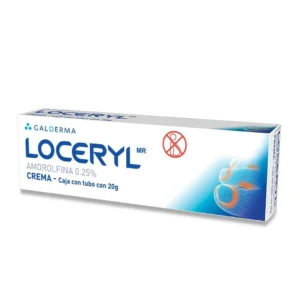 LOCERYL ALMOROLFINA 0.25% CREMA 20GR