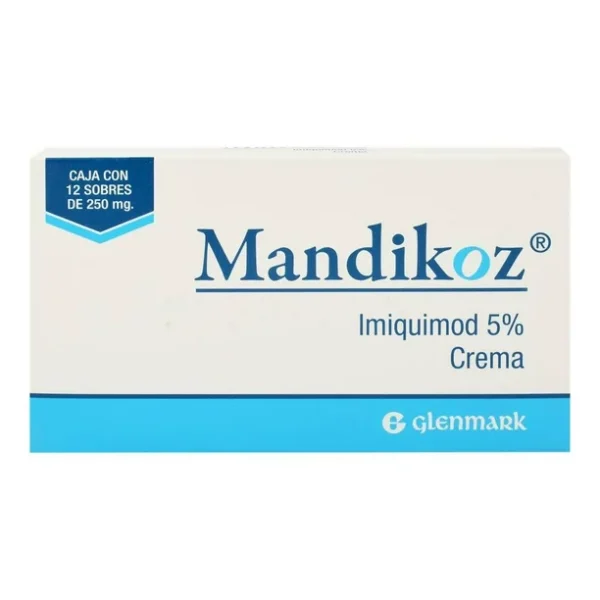 MANDIKOZ CREMA IMIQUIMOD 5% CREMA CAJA C/12 SOBRES