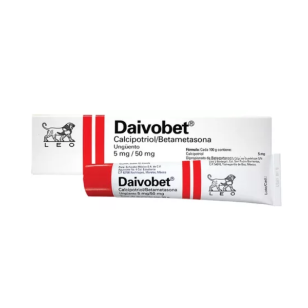 DAIVOBET (CLCIPOTRIOL/BETAMETASONA) UNGUENTO 5MG 30G
