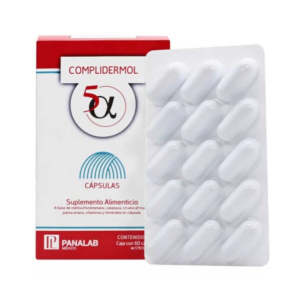 COMPLIDERMOL 5 PLUS CAJA CON 60 C?PSULAS