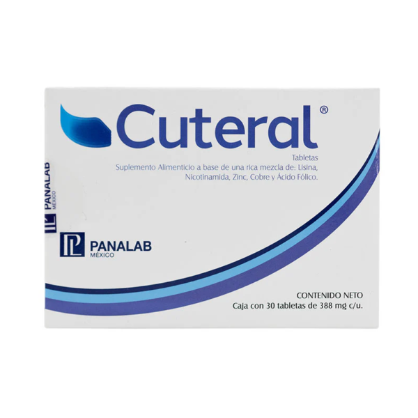 CUTERAL CAJA 30 TABLETAS