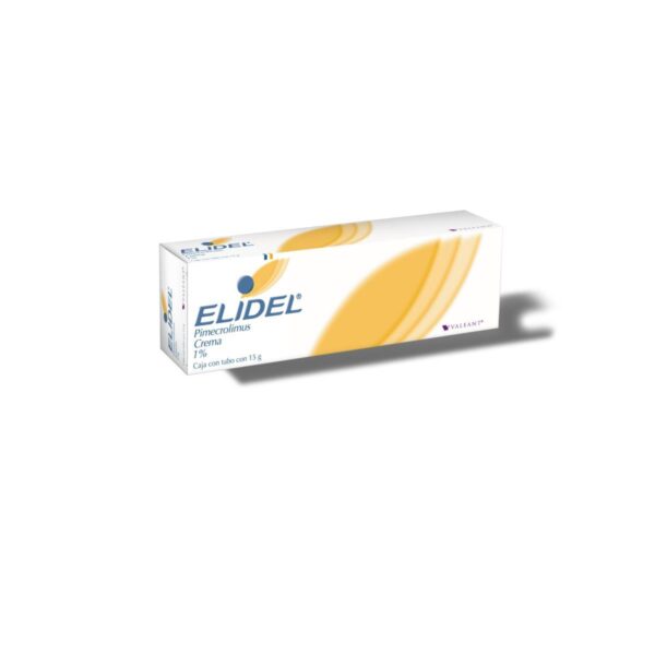 ELIDEL CREMA PIMECROLIMUS 1%? 15GR