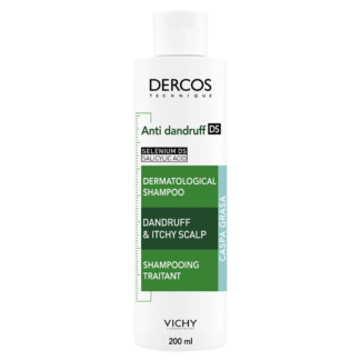 DERCOS CASPA GRASA 200ML