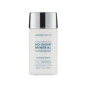 COLORESCIENCE Total Protection No Show SPF 50 Mineral Sunscreen. 50 ml